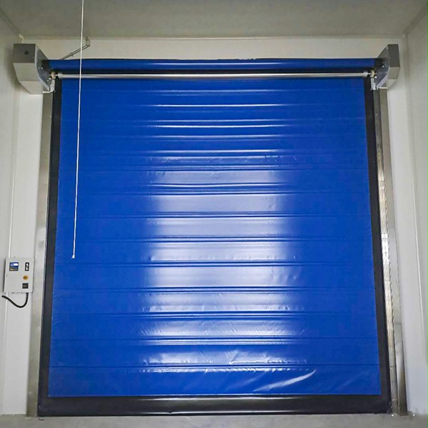 拉链式保温快速门