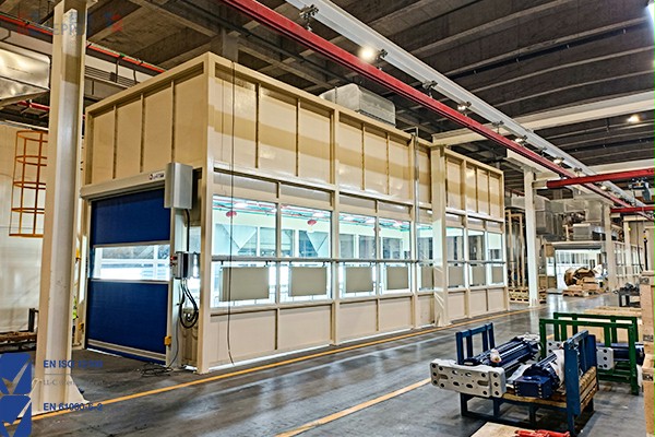 烤漆房防爆快速门 烤漆房防爆快速门