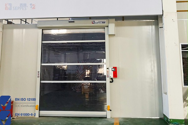 普洛康裕制药安装透明快速门 普洛康裕制药安装透明快速门